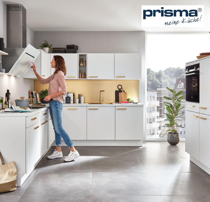 kuechen-sonderverkauf-schoene-kuechen-3 Stylische Inselküche mit viel Platz für die ganze Familie.